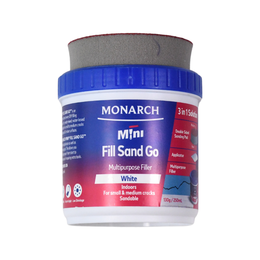 Monarch Mini Fill Sand Go Multipurpose Filler 130g - 0.250L - Indoor Use - SuperSaverAU - view 1