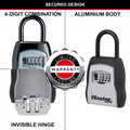 Master Lock Portable Key Storage Safe - 83mm Steel - Weather Resistant - SuperSaverAU - view 4