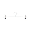 All Set Adjustable Metal Clothes Hangers 5 Pack - 35cm - Silver - Durable - SuperSaverAU - view 2