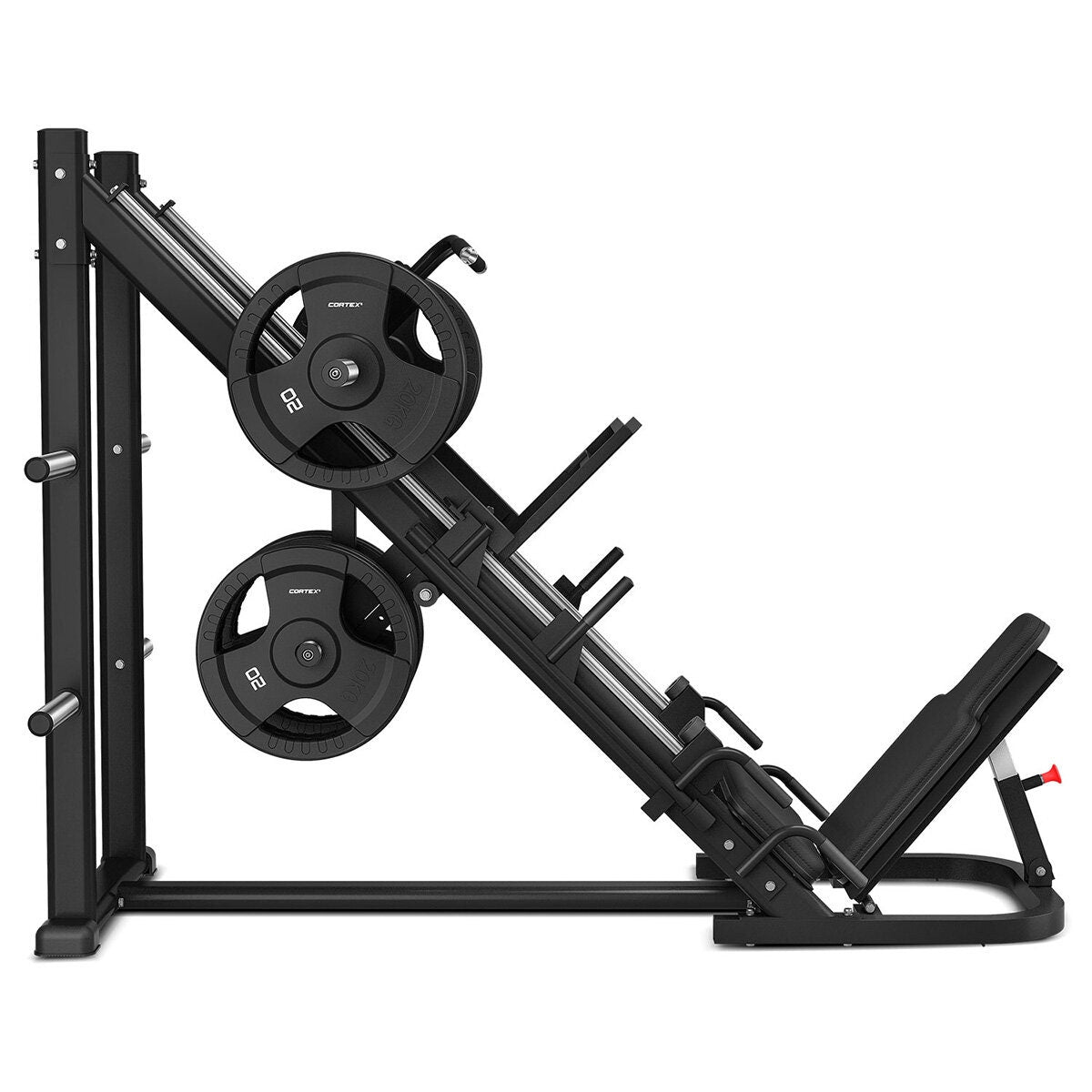 Cortex LP10 45 degree leg press and hack squat combo machine - black finish - 156kg - CSST-LP10