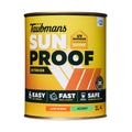 Taubmans Sunproof 1L Accent Low Sheen Exterior Paint - UV Resistant, 16m2/L, Tintable