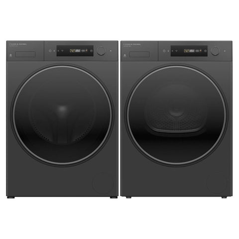 Fisher & Paykel Series 7 10kg Front Load Washer and Heat Pump Dryer Package - Graphite - WH1060DG5DH1060DG5