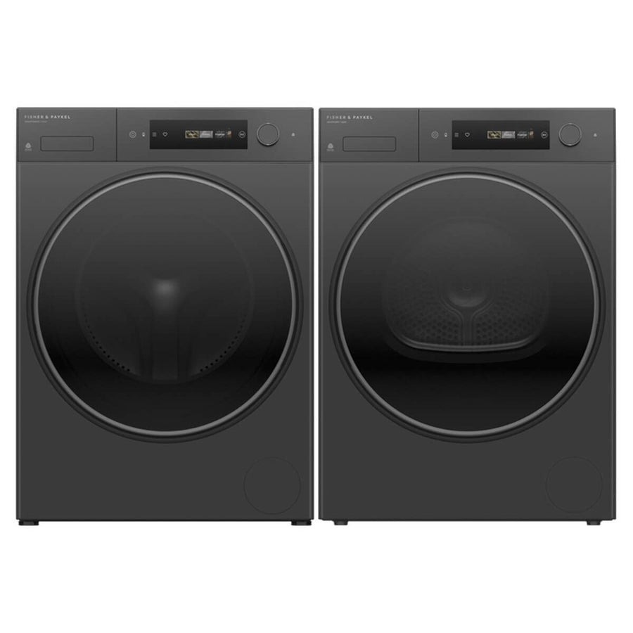 Fisher & Paykel Series 7 10kg Front Load Washer and Heat Pump Dryer Package - Graphite - WH1060DG5DH1060DG5