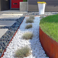 Jack Bright White Decorative Pebble 35-50mm Garden Edging Mulch - SuperSaverAU - view 3