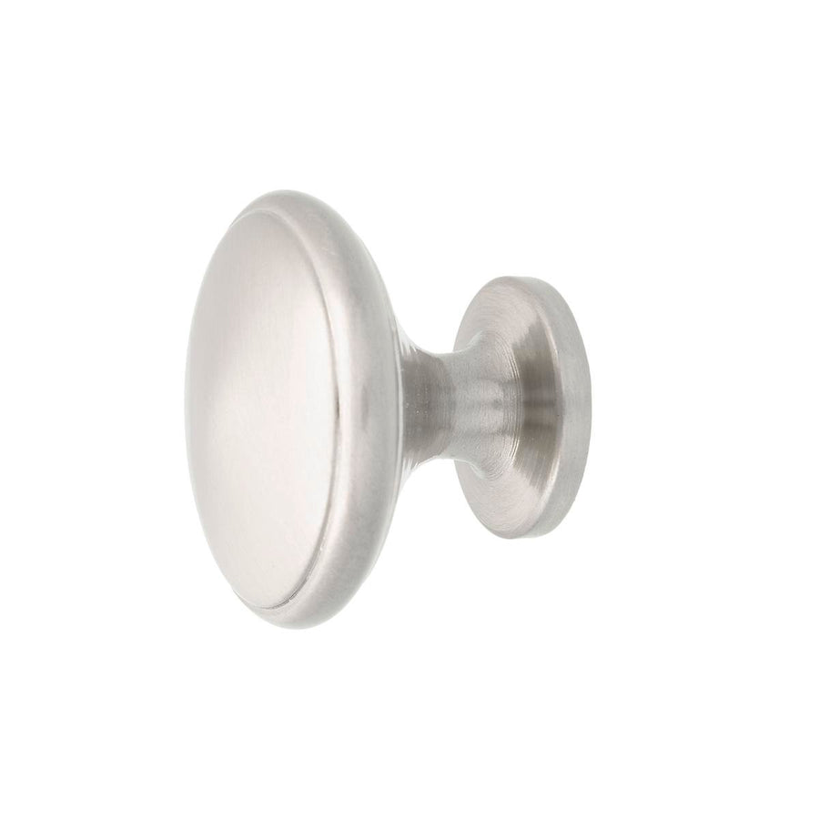 Prestige 30mm Mushroom Knob - Brushed Nickel - Zinc Alloy - Easy Install - SuperSaverAU - view 1