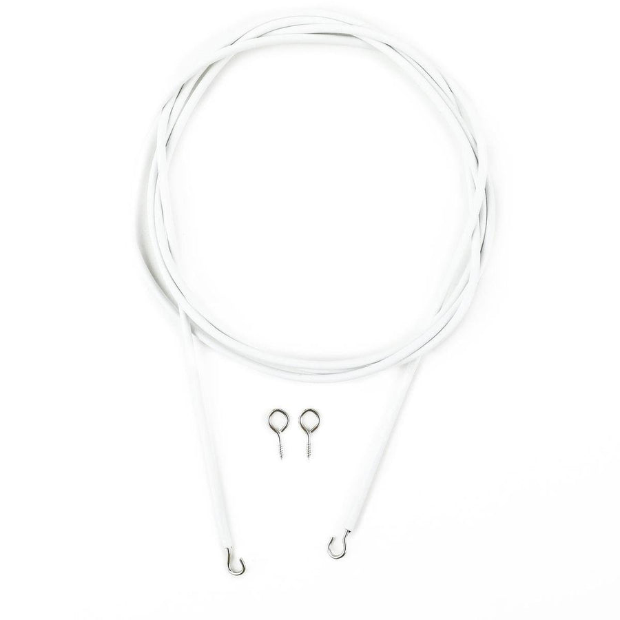 Windoware Curtain Wire Kit - 10m PVC Coated - Ideal For Lightweight Curtains - SuperSaverAU - view 1