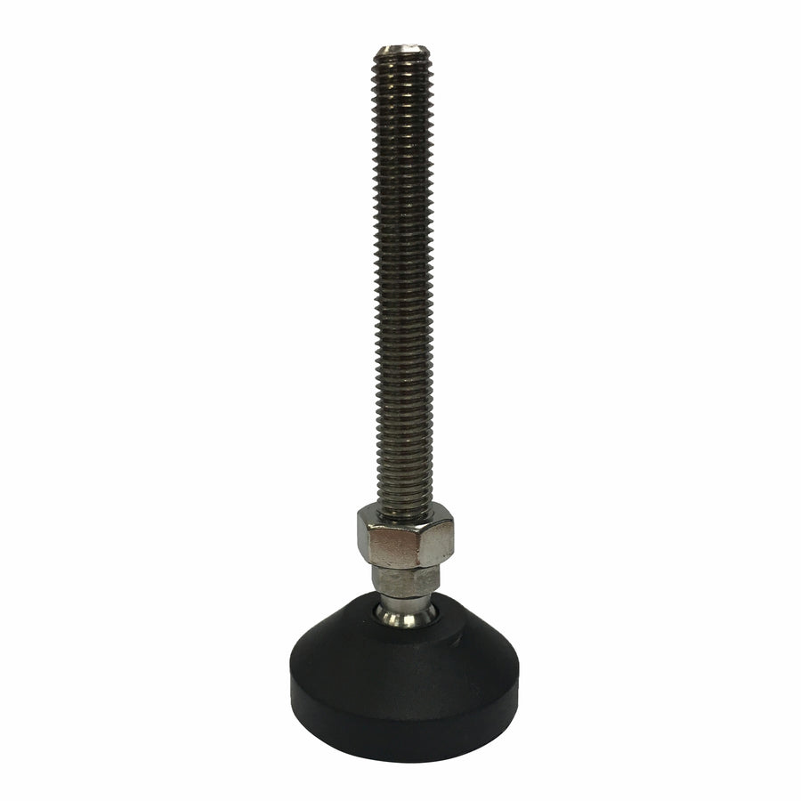 Easyroll 50mm Round Adjustable Foot With 100mm M12 Bolt