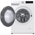 Samsung 9kg/6kg Washer Dryer Combo - AI Wash, Super Speed, Hygiene Steam, White - WD90HG6U94BE