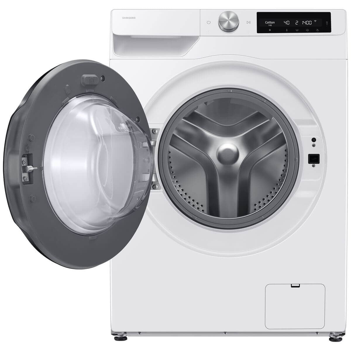 Samsung 9kg/6kg Washer Dryer Combo - AI Wash, Super Speed, Hygiene Steam, White - WD90HG6U94BE