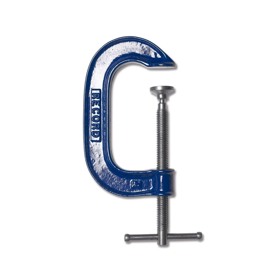 Record G Clamp - 150mm Ductile Iron - Adjustable Swivel Shoe Benefit - SuperSaverAU - view 1