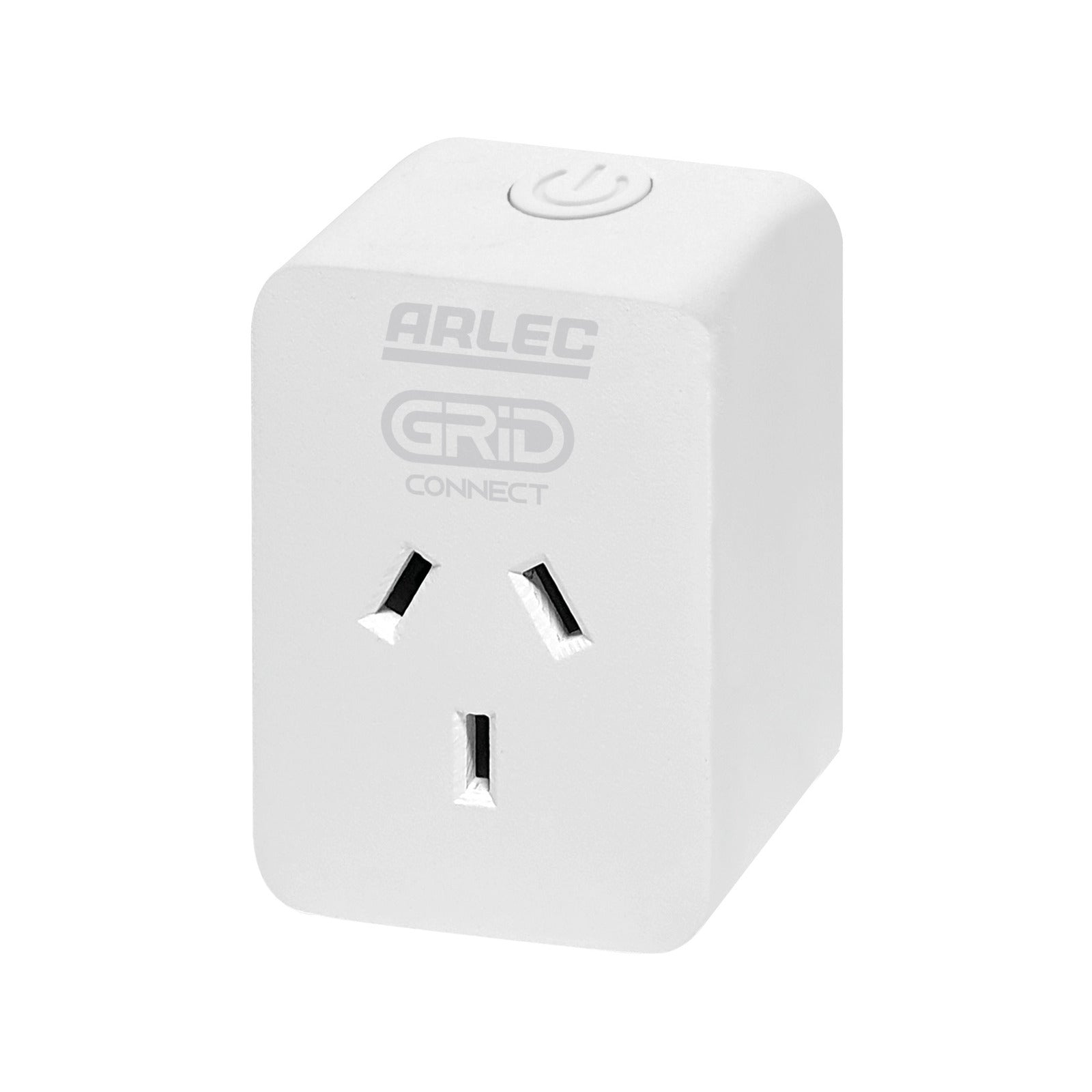 Arlec White Grid Connect Smart Plug In Socket With Energy Meter Single Pack - SuperSaverAU - view 1