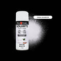 White Knight Squirts White Satin Spray Paint 310g - Solvent-Based Paint & Primer, Waterproof
