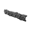 Ryobi Link 2 Piece Wall Rail Set - 838mm x 165mm - Modular Storage Solution - SuperSaverAU - view 2