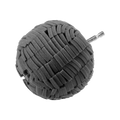Ryobi 110mm Perforated Drill Polishing Ball - High-Density Foam - Versatile Cleaning - SuperSaverAU - view 2
