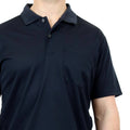 Citeco Black Dry Fit Short Sleeve Polo - Lightweight Polyester, Men's Large