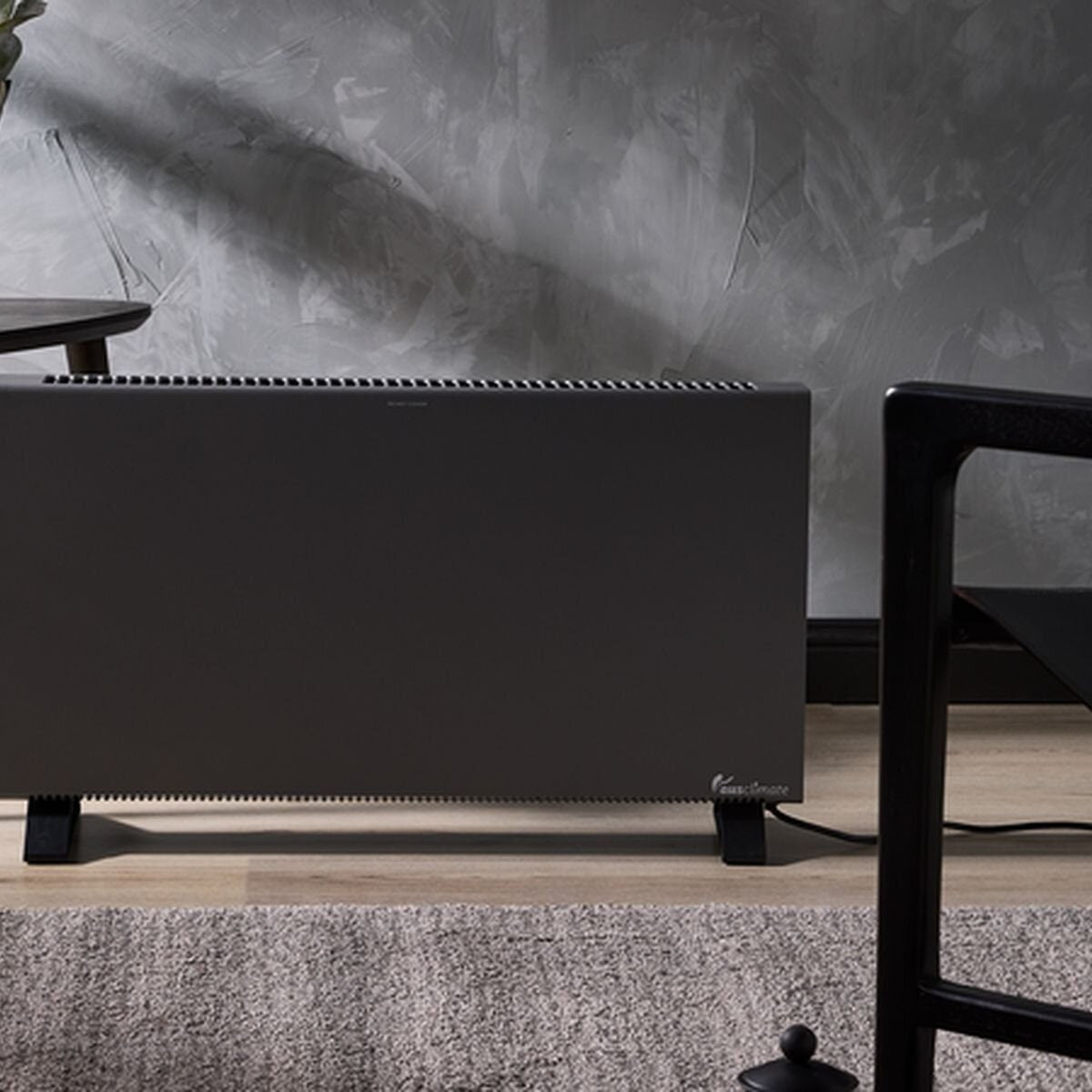 Ausclimate Smart Large+ 2400W Convection Panel Heater - Wi-Fi Control, Touch Panel, Charcoal Black - ACCV450