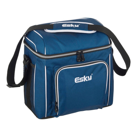 Esky 16 Can Soft Cooler Bag - 14L - Blue - Leak-Proof Insulation - Adjustable Strap - SuperSaverAU - view 1