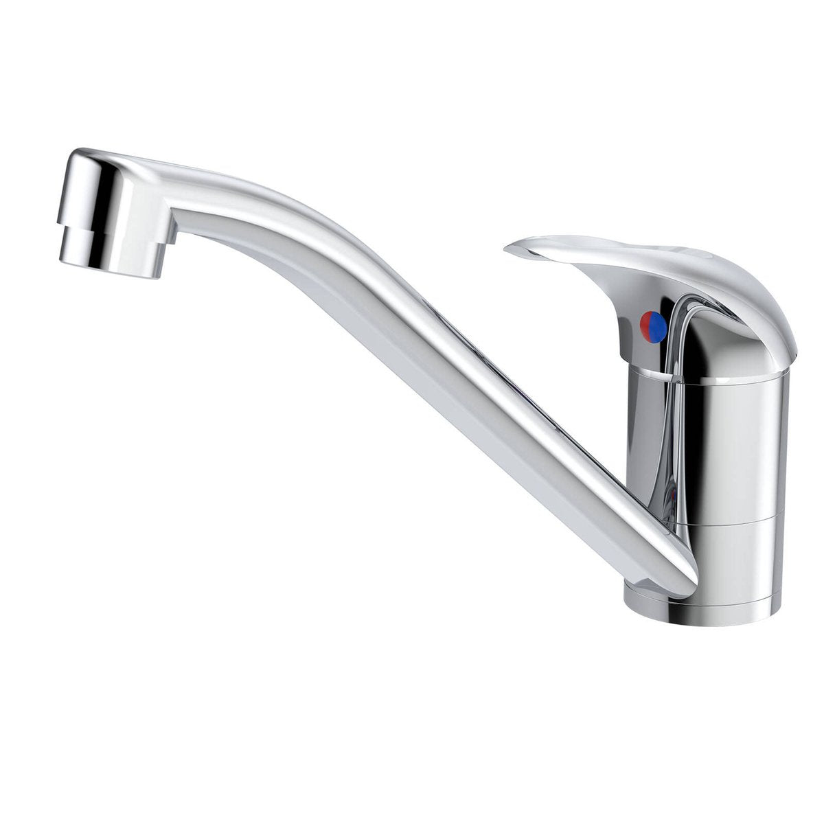 Caroma Chrome Elegance Sink Mixer - Lead Free Brass - 40mm Cartridge - 7.5 L/min - SuperSaverAU - view 1