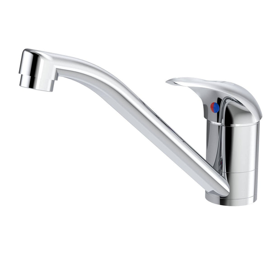 Caroma Chrome Elegance Sink Mixer - Lead Free Brass - 40mm Cartridge - 7.5 L/min - SuperSaverAU - view 1