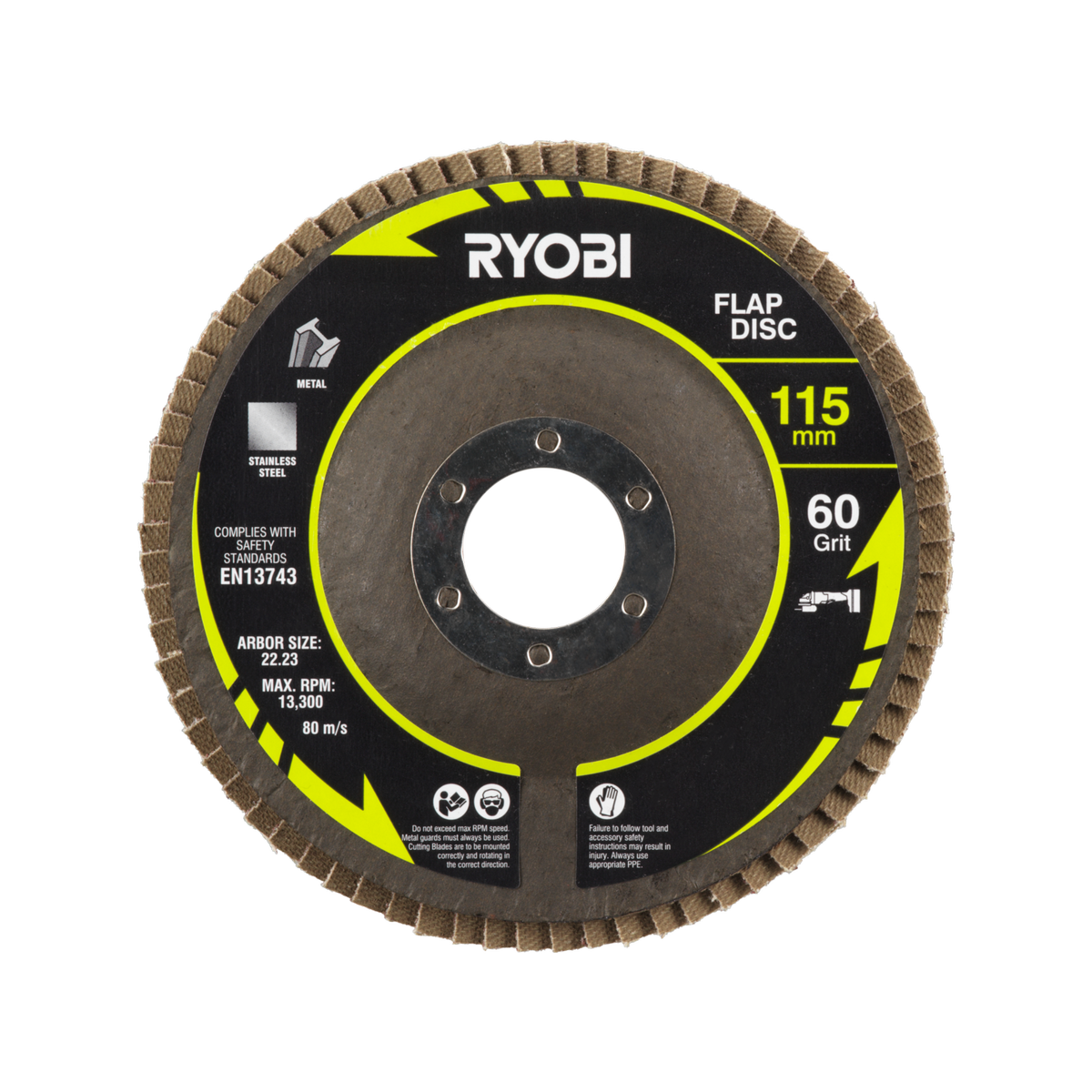 Ryobi 4 Piece Cutting and Grinding Set - 115mm - Precision Metalworking Tools - SuperSaverAU - view 4