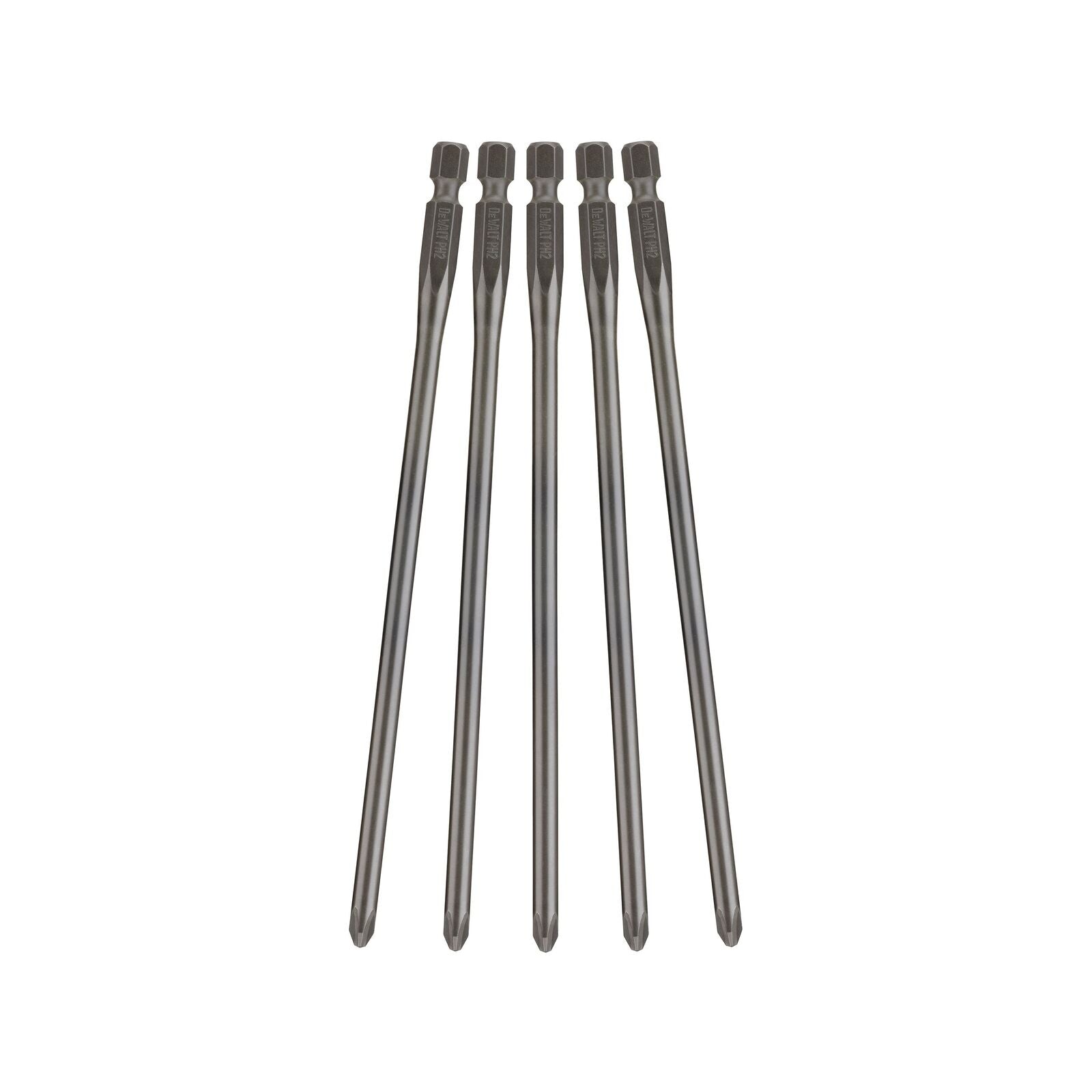 DeWALT 156mm PH2 Drywall Screwdriver Bits - 5 Pack