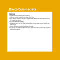 Davco Ceramacrete Cement Base Tile Adhesive 5kg Grey Indoor & Outdoor