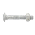 Zenith Hot Dip Galvanised M8 x 50mm Cup Head Bolts Nuts 25 Pack - SuperSaverAU - view 2