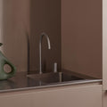 Titan Essentials double bowl sink 810mm - 304 stainless steel - top, under or flush mount - TSSS4040
