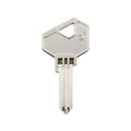 Ehi LW13 Silver Blank Key - Nickel Plated Brass - Key Cutting Service - SuperSaverAU - view 1