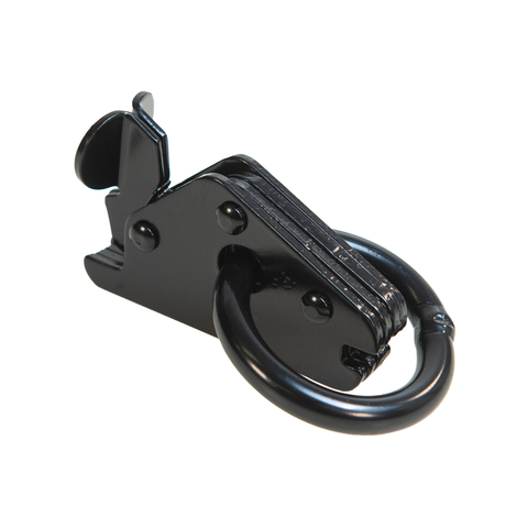 Grunt 50mm Black O Ring E Track Fitting - Heavy-Duty Cargo Securement - SuperSaverAU - view 1