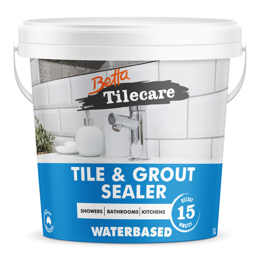 Betta Tilecare Tile Grout Sealer 1L - Water Based - Transparent - 1000ml - SuperSaverAU - view 1