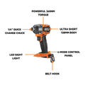 AEG 18V Fusion Impact Driver - 4 Mode - 260Nm Torque - Compact Design - SuperSaverAU - view 2