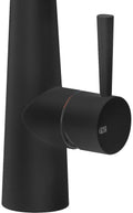 Gessi Gooseneck Pull Out Kitchen Mixer Tap - Black, Single Jet Spray, 5 Star WELS - 20577B