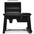 Traeger Woodridge WiFIRE pellet grill - black powder-coated finish, six cooking methods - TFB86MLHI