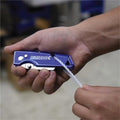 Kincrome Magnetic Folding Utility Knife - 20mm Aluminium - Easy Storage - SuperSaverAU - view 3