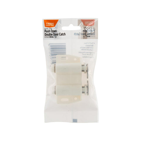 Taskmaster Magnetic Door Catch - 67mm - Plastic - Push to Open - SuperSaverAU - view 1