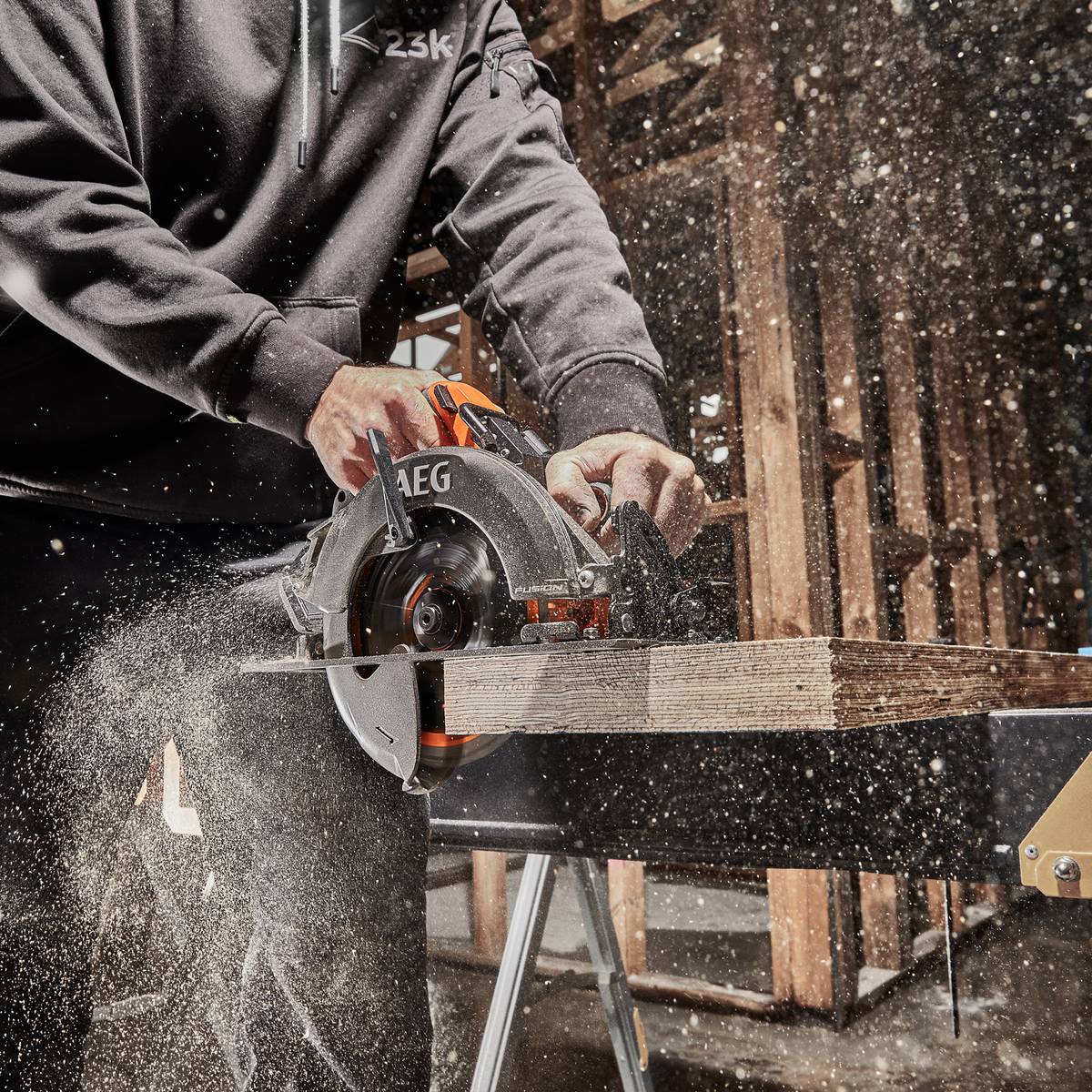 AEG 18V Fusion Circular Saw 184mm - 5Ah Force Kit - Brushless Motor - 5400rpm - SuperSaverAU - view 3