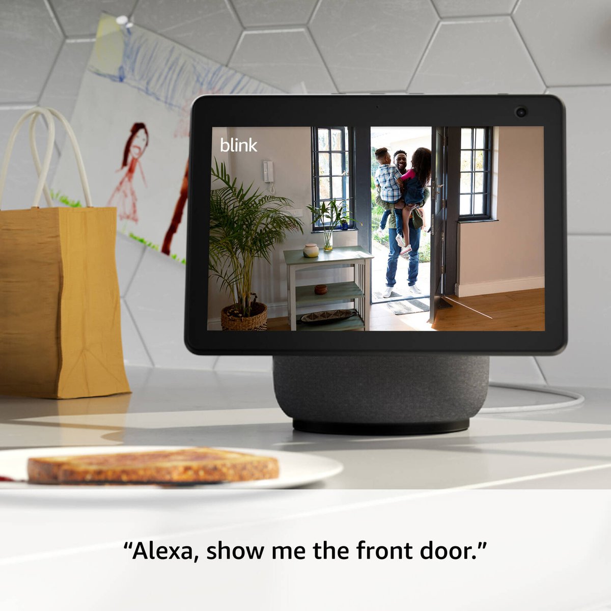 Blink Mini 2 Black Smart Security Camera - 2 Pack - 1080p HD - Indoor/Outdoor