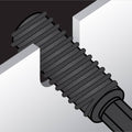 Ryobi Metal Cylindrical Rotary File - 55mm x 18mm x 115mm - Deburring, Grinding - SuperSaverAU - view 3
