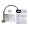 Mondella Resonance 300mm Brushed Nickel Gooseneck Shower Arm, Grade 304 Stainless Steel