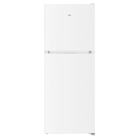 TCL 197L Top Mount Fridge - White, Frost Free, Reversible Door, LED Lighting, 3 Year Warranty - P220TMW