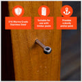Taskmaster Lag Screw - 6mm - 316 Stainless Steel - Marine Grade - SuperSaverAU - view 3