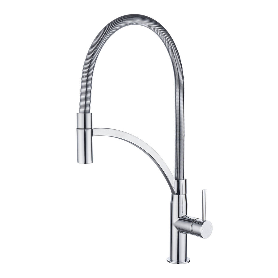 Mondella Resonance 25mm Chrome Pull-Out Sink Mixer 6L/min WELS 5 Star