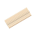 Boxsweden Wooden Clothes Pegs - 100 Pack - 235mm x 30mm x 180mm - Natural - SuperSaverAU - view 3