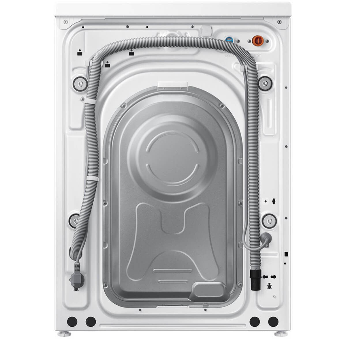 Samsung Bespoke AI 12kg Front Load Washing Machine - White, AI Wash, Auto Dispense - WW12BB94ADGH