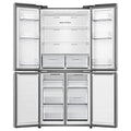 Hisense 483L PureFlat French Door Fridge - White Glass - 4.5 Star Energy Rating - HRCD483G