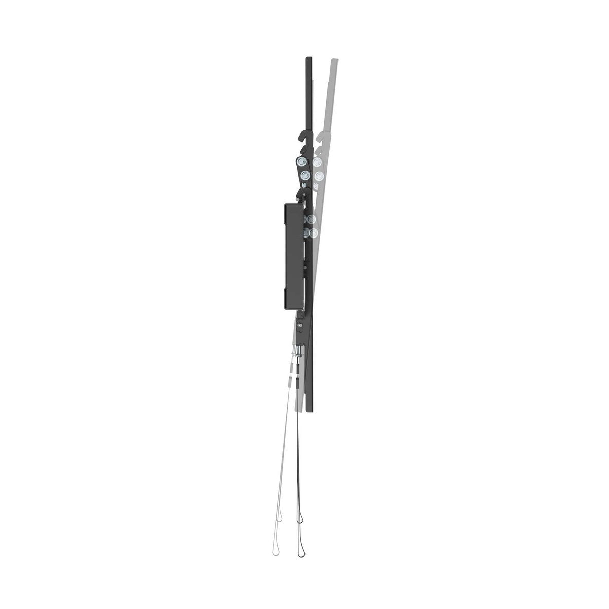 Practa 32 55 Variable Height Tilt TV Wall Mount - 32" to 55" - Black - Free-Tilting Design - SuperSaverAU - view 5