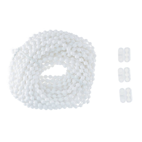 Taskmaster 10m x 6mm White Plastic Endless Chain