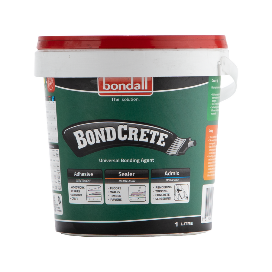 Bondall Bondcrete 1L Cement Additive Water-Based High Strength - SuperSaverAU - view 1