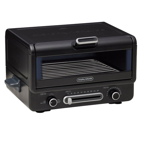 Morphy Richards MultiOven Titanium 12L Benchtop Oven - 2000W, Non-Stick Dual-Texture Pan - MRMPO12T